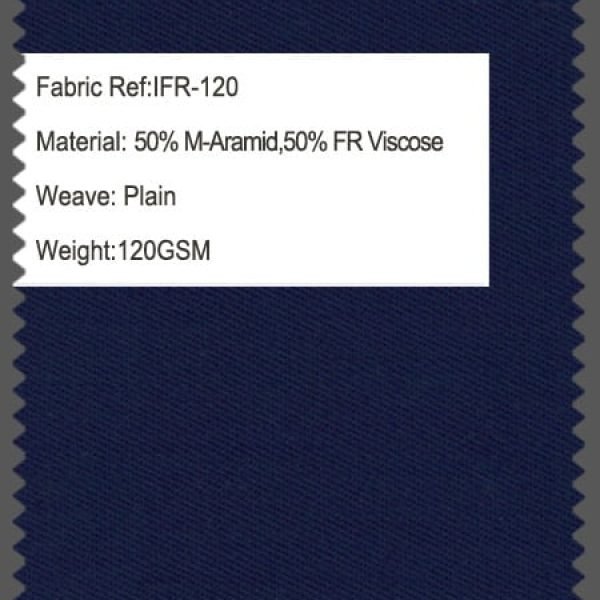 120gsm 50% Meta Aramid 50% FR Viscose