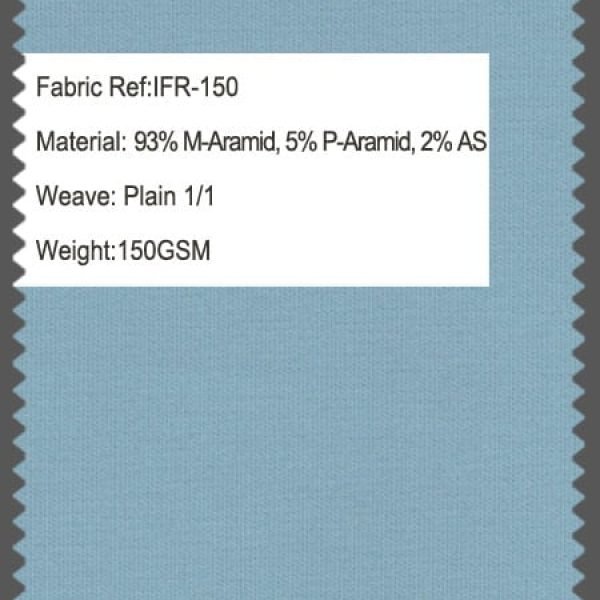 150gsm 93% M-Aramid 5% P-Aramid 2% AS
